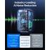 BOYA BOYAMIC 2 Wireless Microphones for iPhone 15-16/Android/PC/Camera, AI Noise Cancellation,32-bit Float Internal Recording,984ft Range, 54H Battery with Charging Case for Recording(without Clip Mic)